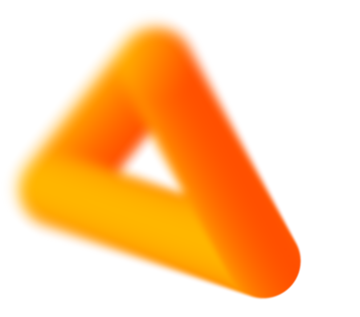 decorative orange shape