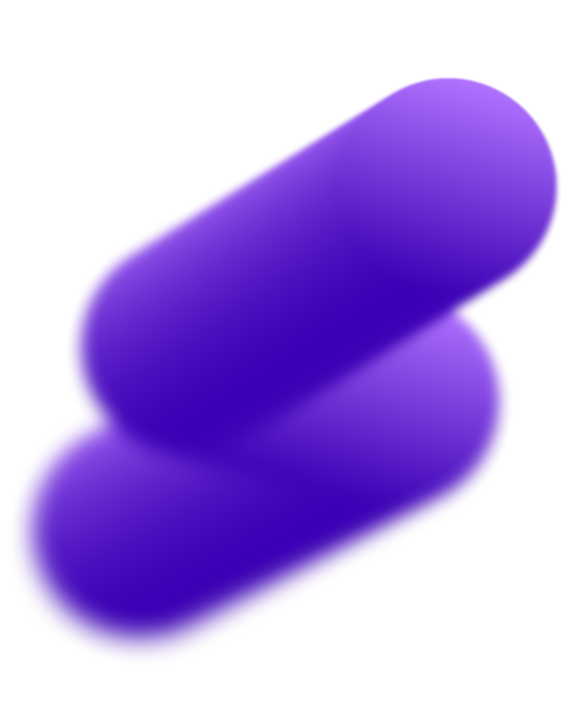 decorative purple shape